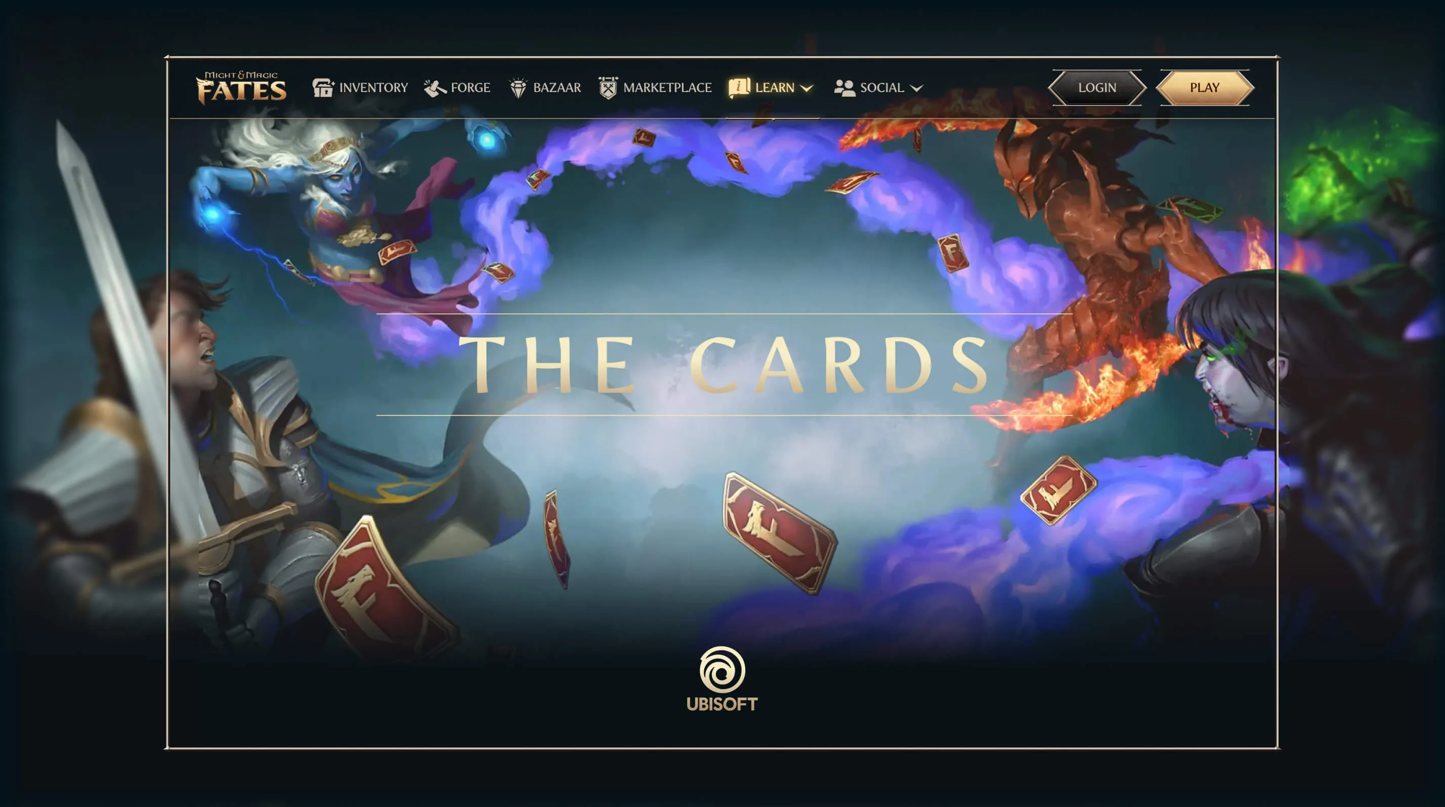 Ubisoft Might & Magic Fates cover