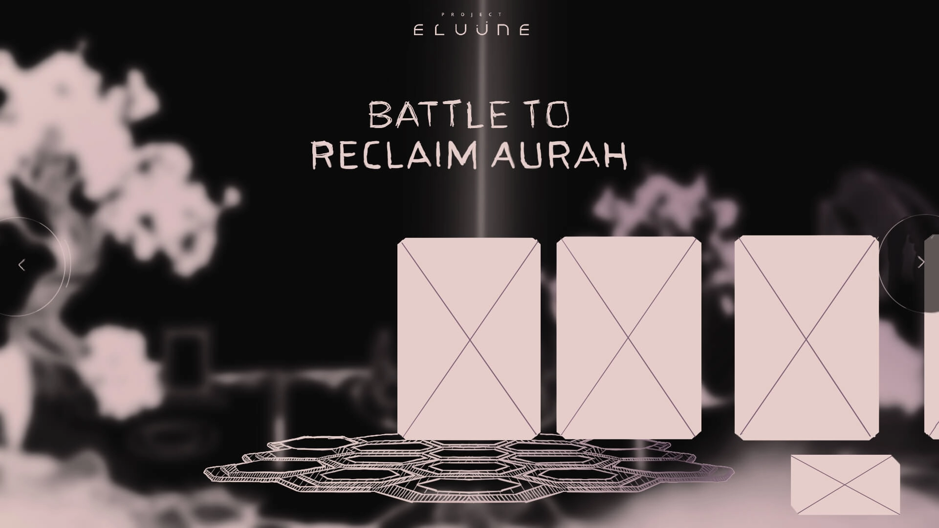 Eluüne website design