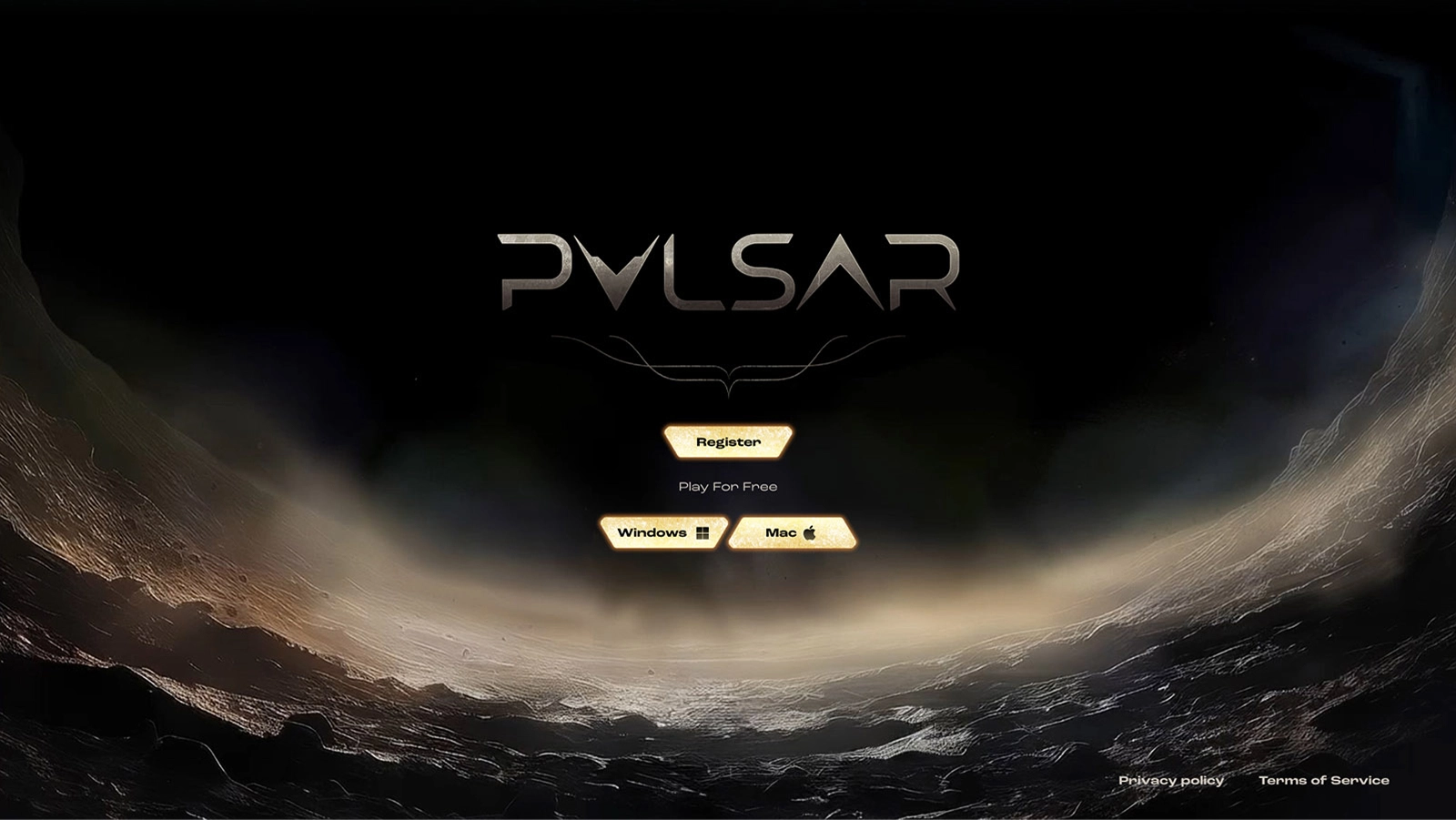 Pulsar website design