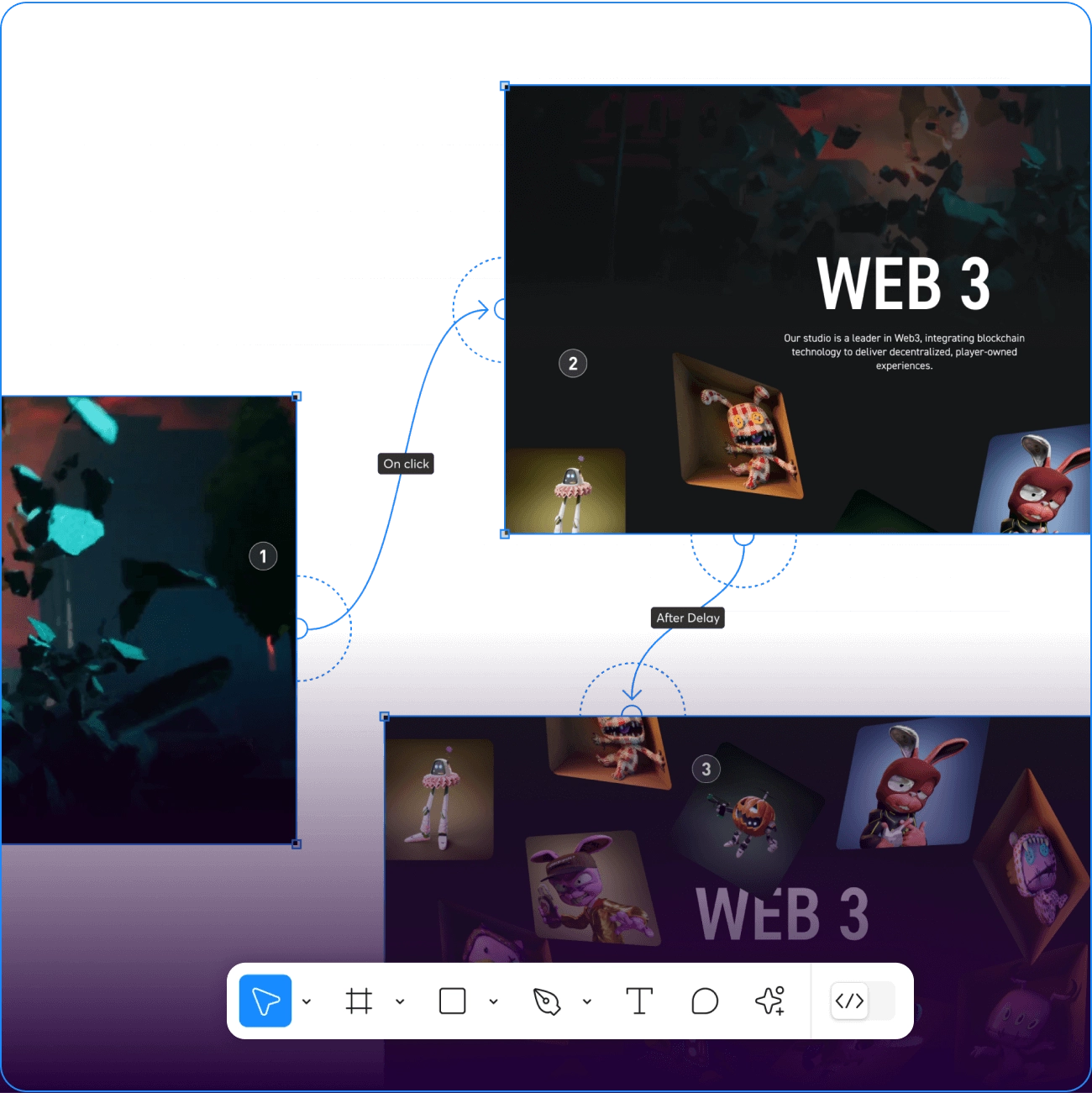 Prototyping in figma