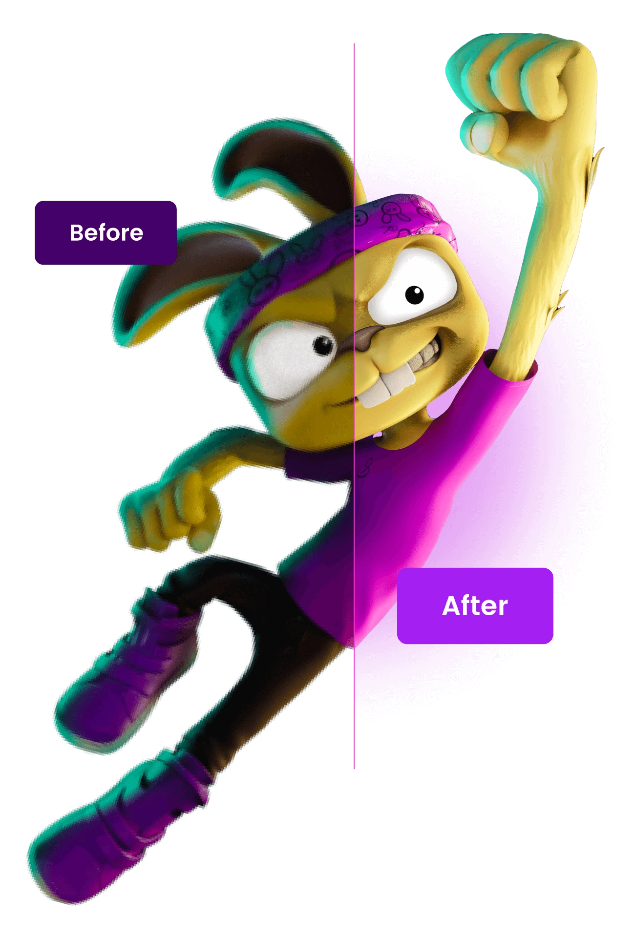 Polishing with magnific